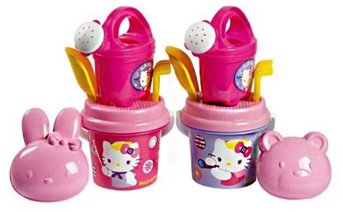 Ensemble de plage seau Androni Hello Kitty, 6 pièces.