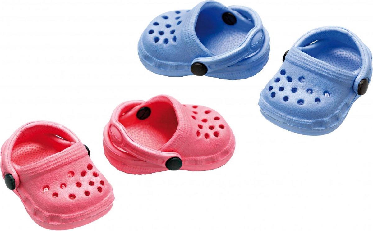 Heless Dolls Clogs Pink, 28-33 cm