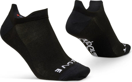 Gripgrab - chaussettes de cyclisme d'été classiques no show 1 paire de chaussettes chaussettes de sport coolmax - noir - unisexe - taille xs (35-38)