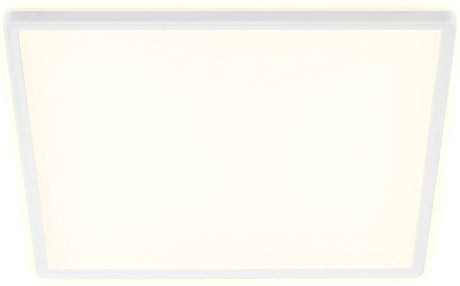 Briloner slim - Plafonnier LED - dimmable - avec télécommande - ultra plat - blanc - CCT - 22w