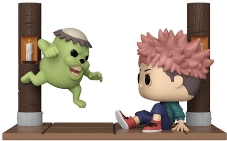 Funko-pop ! animation : jujutsu kaisen - yuji itadori avec poupée maudite #1541 édition spéciale exclusive