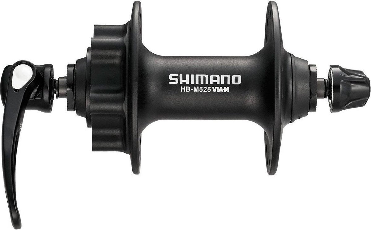 Shimano moyeu avant fh-m525 - 36 trous 6 boulons de montage de disque de frein - noir