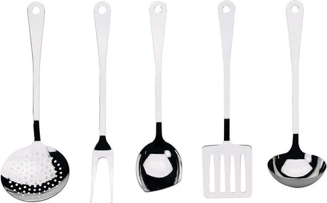 Batterie de cuisine Alessi - ajm19s5 l - 5 pièces - par Jasper Morrison