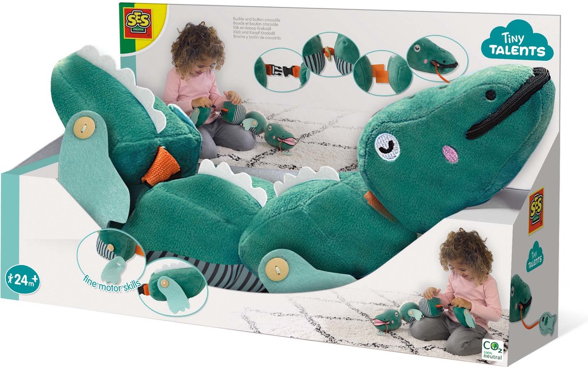 Ses - clic et bouton crocodile - petits talents