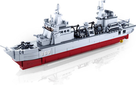 Sluban – fourniture de briques de construction navale, bateau jouet – jouet de construction – boîte de construction avec 457 blocs de construction – m38-b0701 à partir de 8 ans