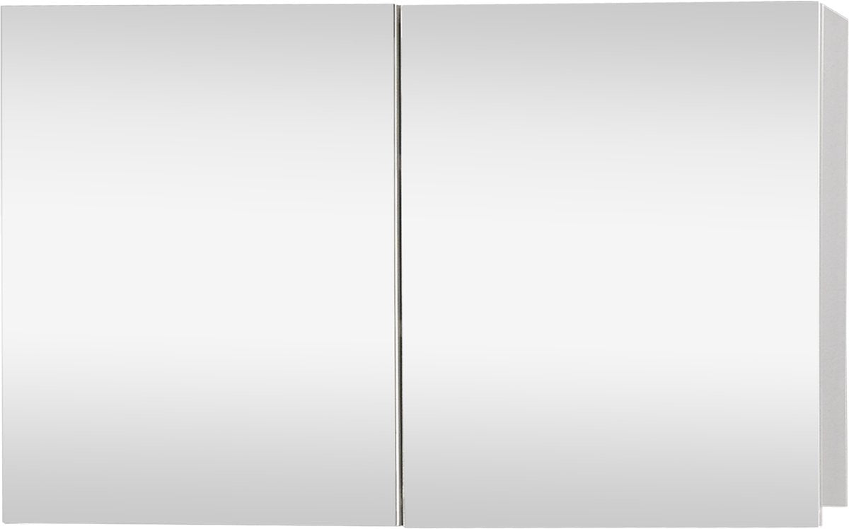 Differnz brida spiegelkast 50x85x15cm 2 deuren wit