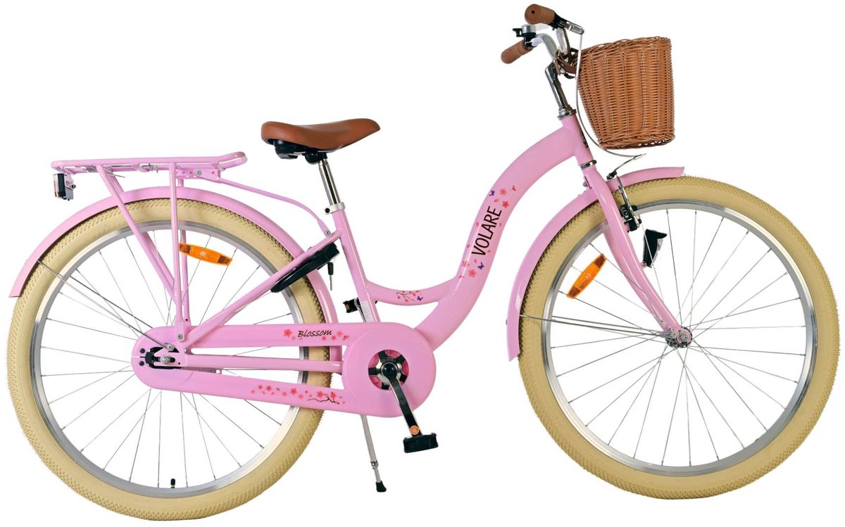Vélo pour enfants Volare Blossom - filles - 26 pouces - rose