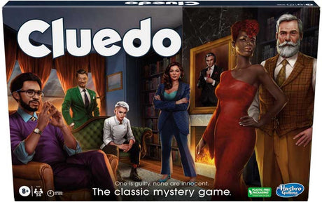 Hasbro – jeu de société Cluedo, jeu de détective classique, jeu familial (anglais).