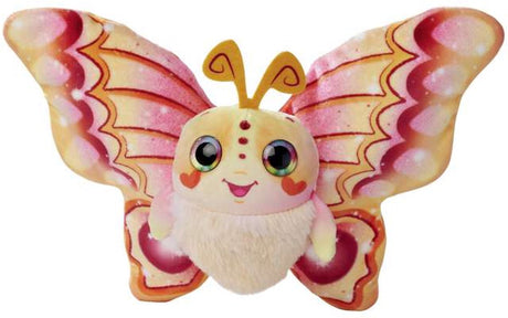 Peluche peluche Simba - papillon gonflable magique aux yeux arc-en-ciel - envergure 30cm