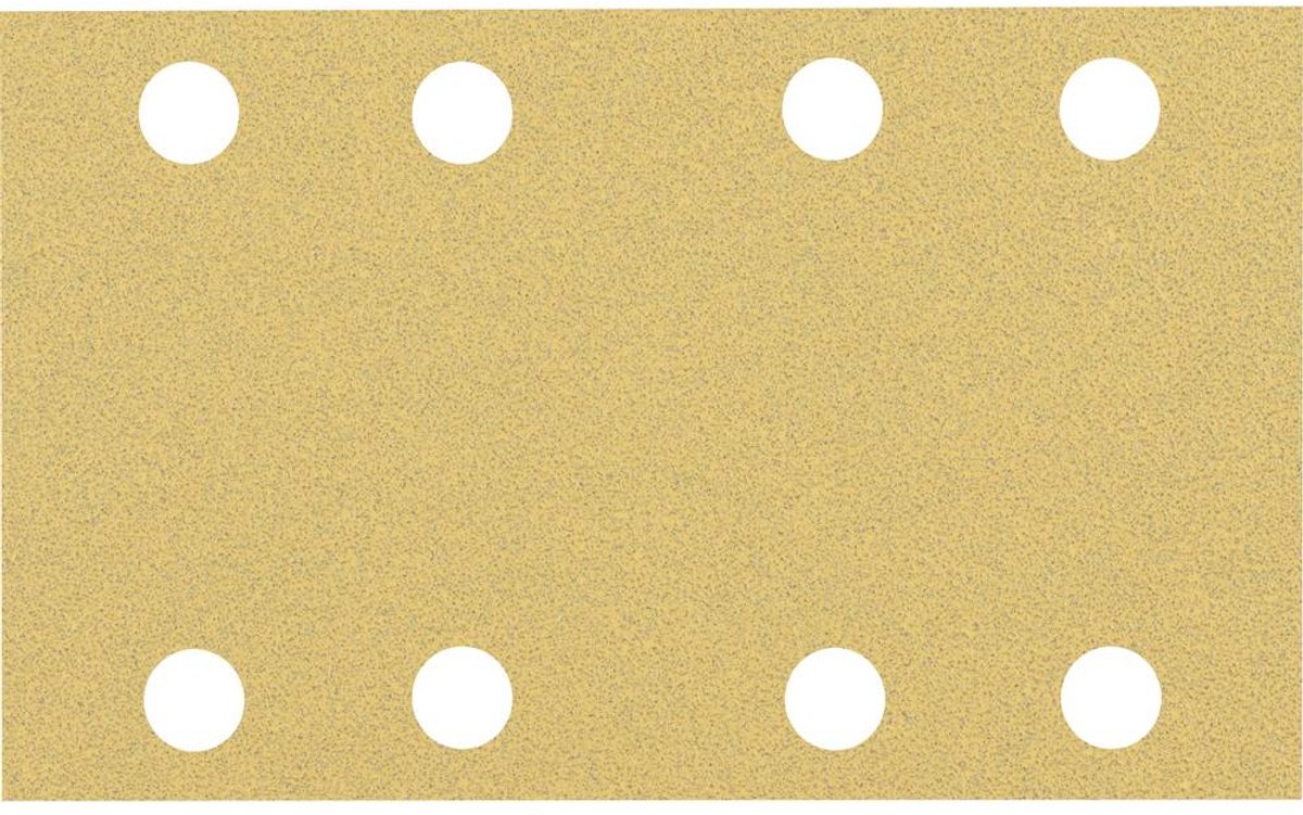 Bosch 10x papier abrasif expert c470 à 8 trous pour ponceuse orbitale...