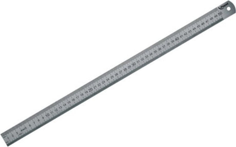 Règle de bureau Maped en acier de 50 cm avec graduations gravées