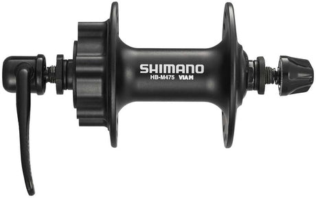 Moyeu avant Shimano | m475 | frein à disque | 32g | noir