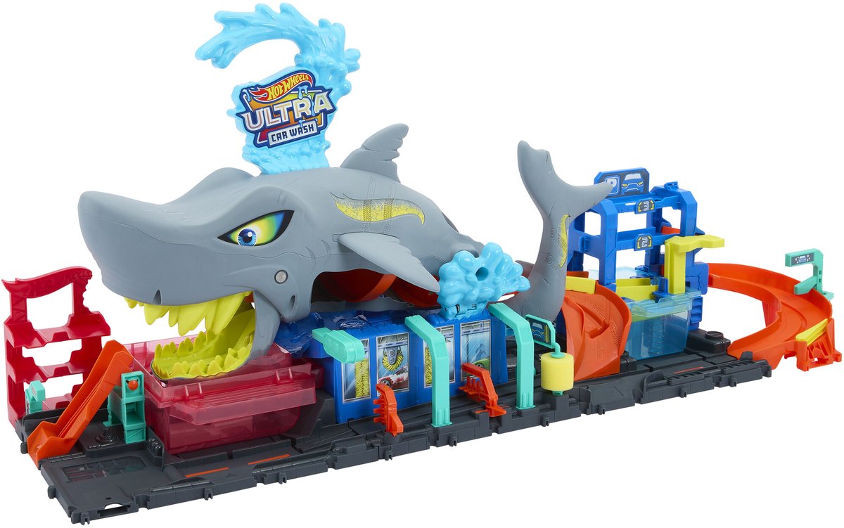 Ty hotwheels ci ultra requin lave-auto