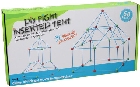 Jouets Lobbes, par exemple jeu de construction balles et tiges xl, 68 pcs.