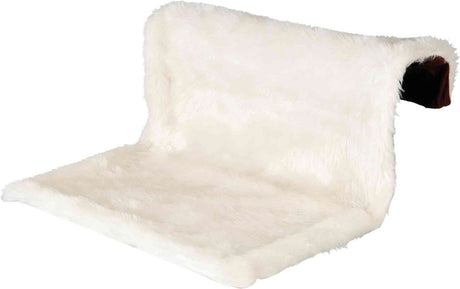 Trixie radiateur hamac peluche velours crème marron