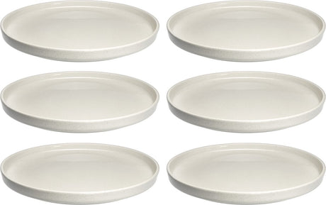 Assiette Leonardo Roma 22cm crème - set 6