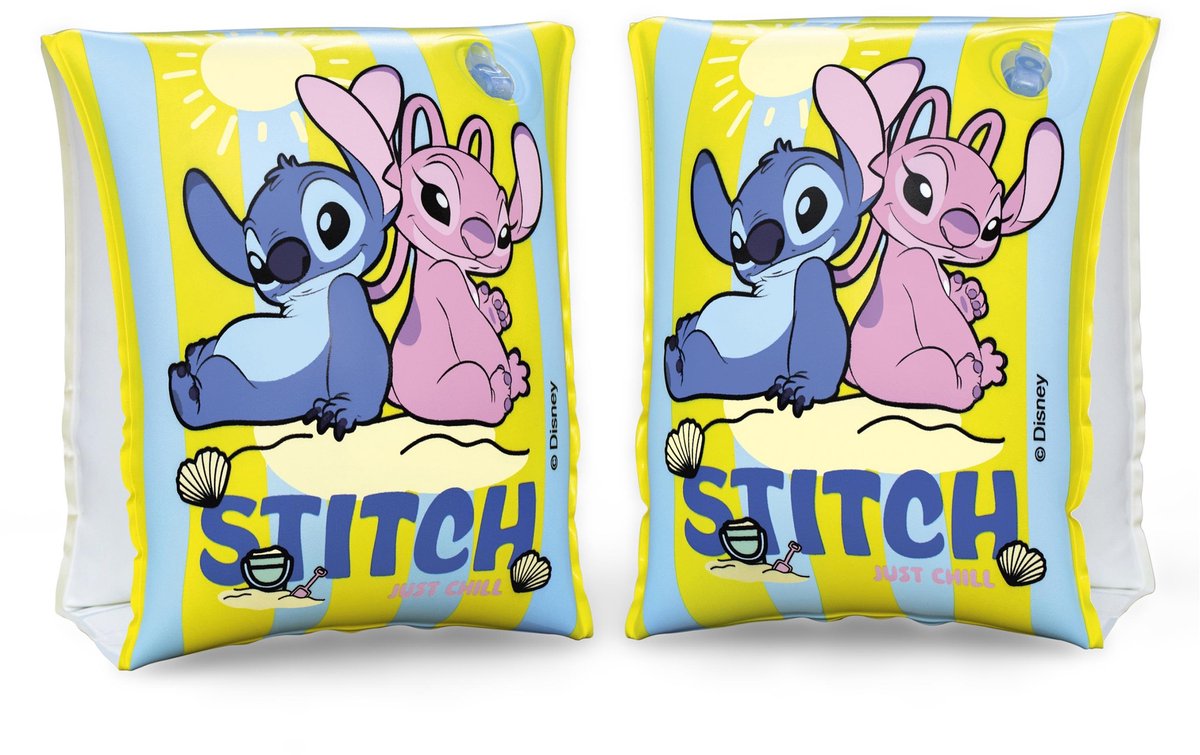 Bracelets de natation gonflables Bestway Disney Stitch