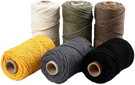 Société créative https: www.ccobby.nl macramé-cord-l-55-m-d-4-mm-diverse-colours-6x330-gr-1-doos