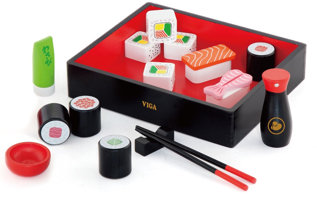 Vigatoys viga toys® ensemble de sushi en bois