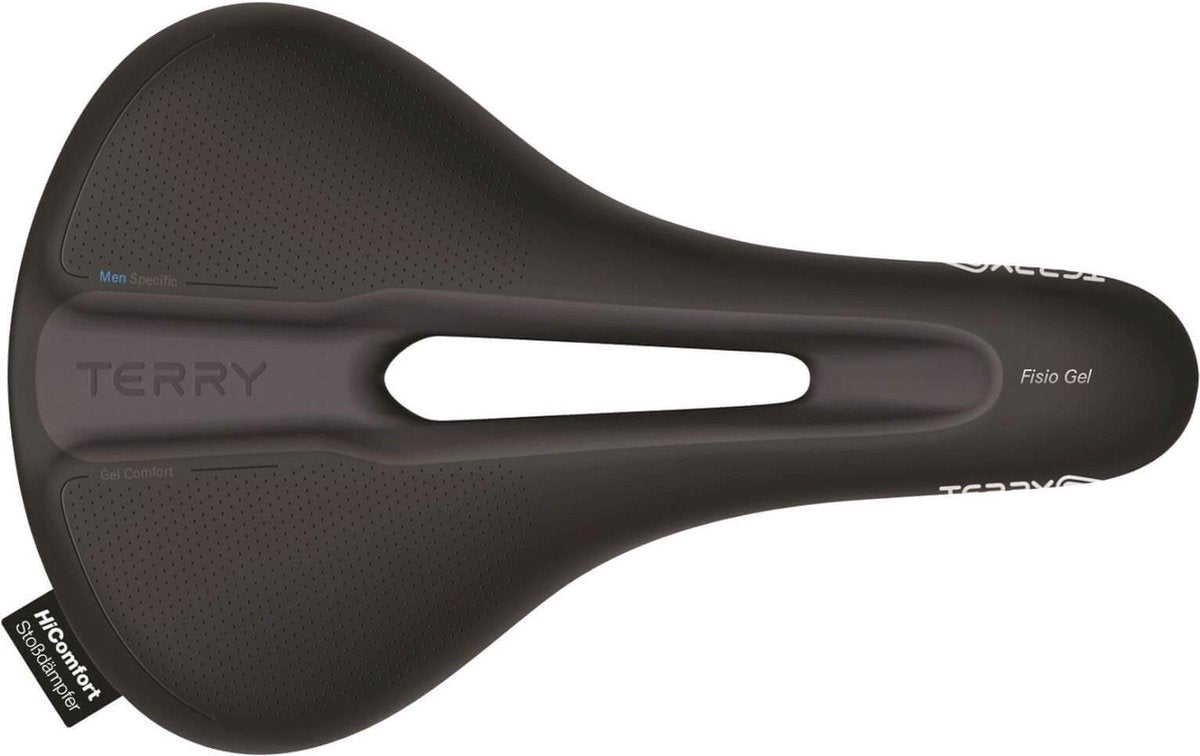 Terry Saddle Fisio Flex Gel Men noir