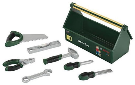 Klein Toys - Mini boîte à outils Bosch - comprenant une scie, un tournevis et plus encore