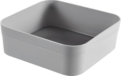 Boîte à tiroirs Curver Infinity carrée gris | 3 pièces