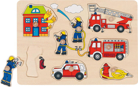 Goki Noppen Puzzle Fire Brigade