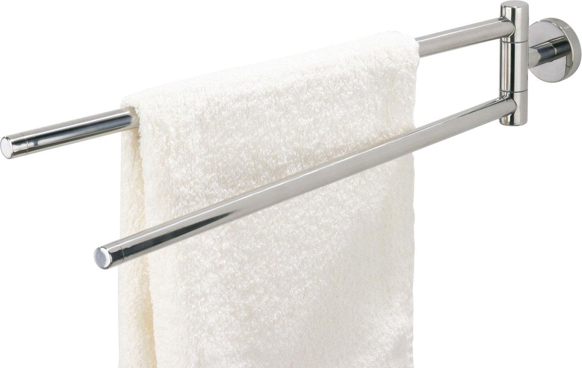Tiger Boston - porte-serviettes 2 bras - acier inoxydable poli
