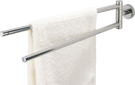 Tiger Boston - porte-serviettes 2 bras - acier inoxydable poli