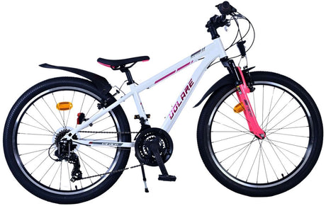 Volare XC Race Children's Bicycle - 26 pouces - 21 vitesses - Rose blanc