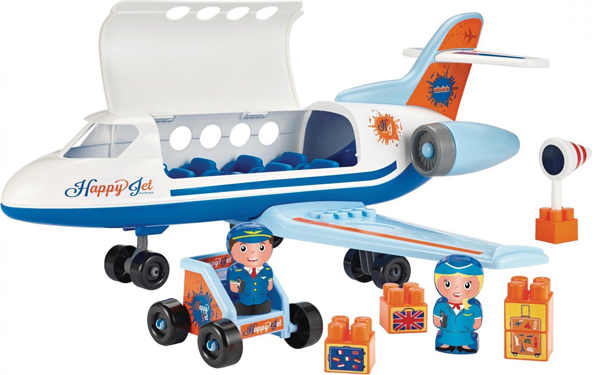 Avion écoiffier Abrick + accessoires