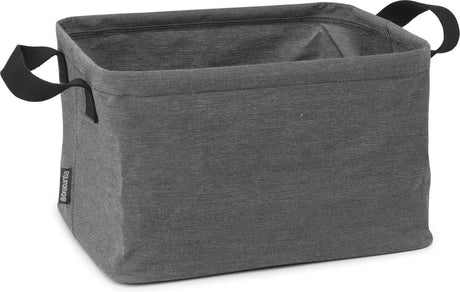 Brabantia panier à linge pliable, 35l - poivre noir