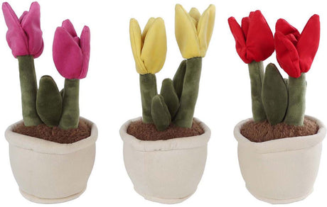 Peluche peluche plante tulipe Take me home, 27 cm