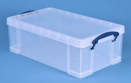 Boîte de rangement vraiment utile 12 litres blanc transparent