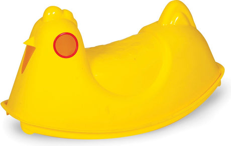 Paradiso jouets poulet à bascule jaune