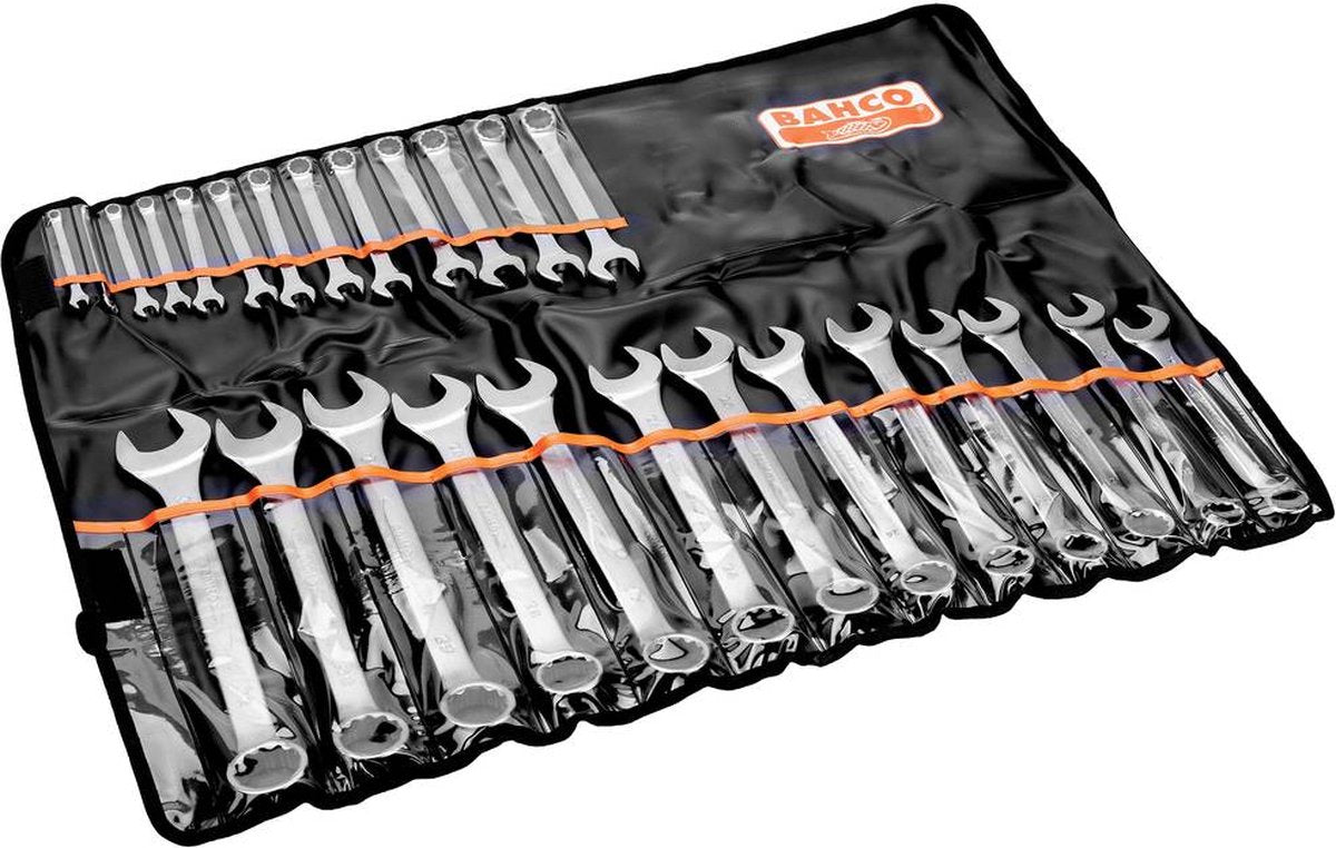 Jeu de clés mixtes Bahco 111m 26t Largeur de clé 26 pièces (métrique) 6 - 32 mm