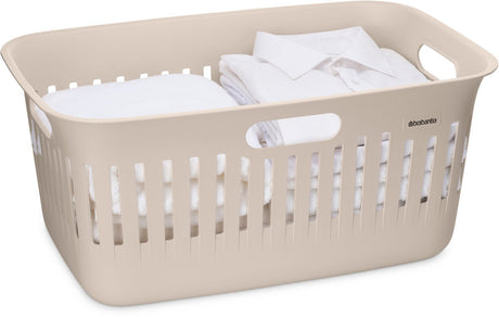 Brabantia panier à linge collect-it - 40 l - beige doux