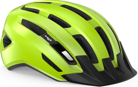 With Downtown mips casque de vélo hommes femmes - casque de vélo vélo de course adultes - vélo électrique - trekking - taille m l (58-61 cm) - jaune fluo (jaune)