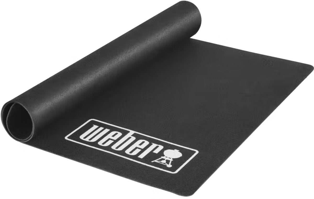 Weber - tapis de barbecue - noir - 180cm x 100 cm