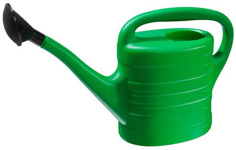 Nature - gieter 10l - kunststof - groen - met broeskop sproeikop - tuinplanten gieter