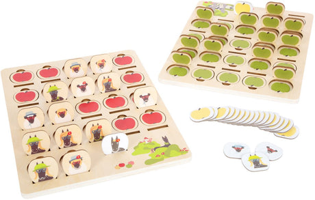 Small foot - jeu de société en bois devinez qui