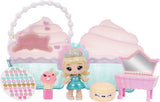 Mga Entertainment Ensemble de jeu de trousse de beauté et poupée de brillant à lèvres - Cupcake