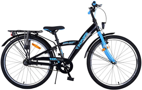 Volare Thombike Children's Bicycle - Boys - 24 pouces - Black Blue - 3 GRANDS