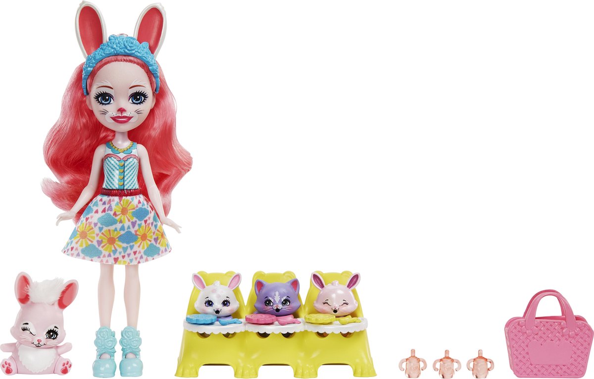 Enchantimals - bébés meilleurs amis Bree Rabbit - poupées de mode