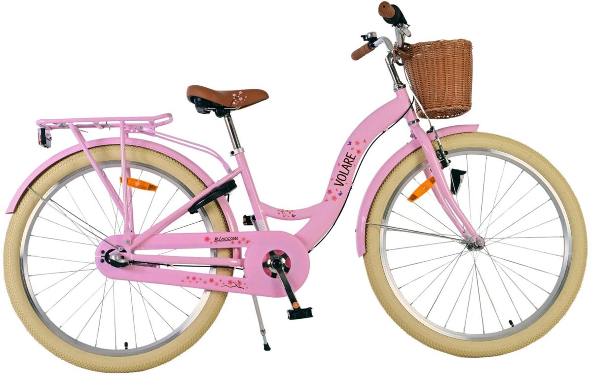 Vélo pour enfants Volare Blossom - filles - 26 pouces - rose - Nexus 3 vitesses