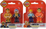 Simba pompier sam jouer figurines double ensemble-figurines jouets.