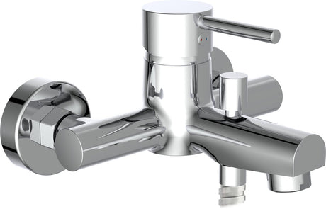 Robinet de bain Schütte atlanta - mitigeur - entraxe 150 mm - chromé