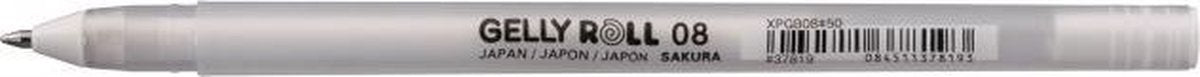 Stylo gel blanc de base Sakura Gelly Roll 08