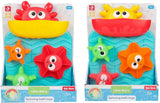 Toi-toys petites étoiles jouets de bain moulin à eau crabe