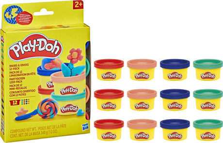 Sac de fête Play-doh - 12 pots - argile